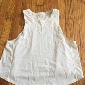 lululemon White Flowy Athleisure Top